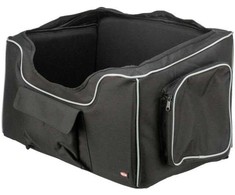 Trixie Trixie fotelik automobilinis šuniui/kota juoda/pilka 56 x 37 x 36 cm