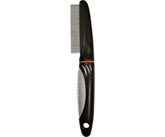 Trixie 22 cm trumpaplaukis/glotnaus plauko šukos su smulkiais dantimis
