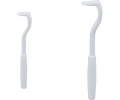 Trixie Haczyki do usuwania kleszczy, balta, plastik, 6-4,5cm, 2 vnt/pakuotė