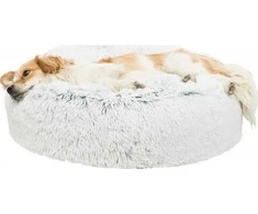 Trixie Harvey, pagalvė, balta / juoda, 60 cm