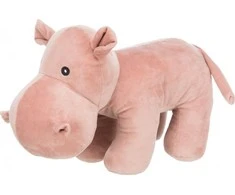 Trixie Hippopotamas, žaislas, šunims, plūgas, 25 cm, su garsu
