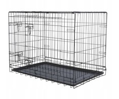 Trixie Trixie Home kennel, M–L: 93 × 69 × 62 cm, juodas