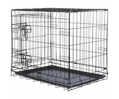 Trixie Trixie Home kennel, S: 64 × 54 × 48 cm, juodas