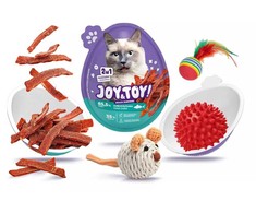 Trixie JOY&amp;TOY! TŪNO dydžio užkandis katei + žaislas