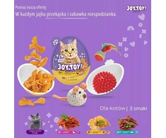 Trixie JOY&amp;TOY! TŪNO dydžio užkandis katei + žaislas