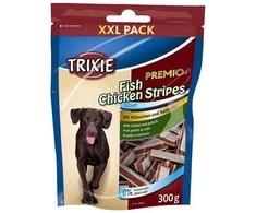 Trixie PREMIO žuvies ir vištienos juostelės, XXL pakuotė, 300g