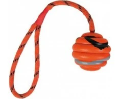 TRIXIE Wavy kamuolys su virve,natūrali guma, ø 6-30 cm