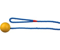 Trixie Žaislas Kamuolys guminis ant virvės 7cm/30cm