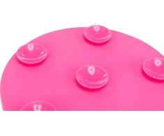 TRIXIE Lick'n'Snack Laižymo lėkštė su siurbtukais, silikonas, 18 cm, rožinė (pak.3)