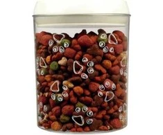 Trixie Maisto indelis, plastikinis, 1,5 l / kiekvienas 12 × 17,5 cm, skaidrus