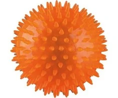 Trixie žaislas šuniui "kamuolys su spygliais", begarsis, TPR, 8 cm