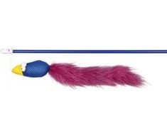 Trixie Meškerė su paukščiu, plastikas/pliušas, katžolė, 50 cm