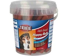 TRIXIE skanėstai šunims, minkštas užkandis Happy Rolls 500g