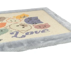 Trixie Mimi draskymo kilimėlis su žaislu katėms, 70 × 45 cm, pilkas