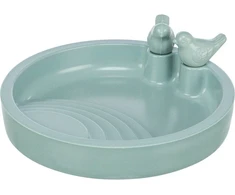 Trixie Vandens dubenėlis/baseinas, paukščiams, bambukas, melaminas ir kukurūzų krakmolas, 1.200 ml/apie 38 cm