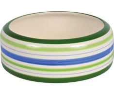 Trixie Keraminis dubuo triušio žalia juostelėmis - 500ml 16cm