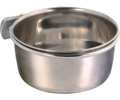 Trixie Dubenėlis metalinis 0.3l paukščiams 9 cm prisukamas
