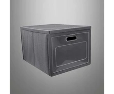 ORDINETT Modulinė dėžutė 41x31x25cm Pilka