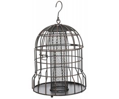Trixie Nut tiektuvas su apsauginiu tinkleliu, juodas/rudas, metalinis 820 ml / 20 cm