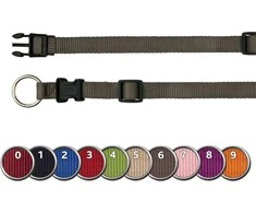 TRIXIE Premium antkaklis, L-XL 40-65cm/25mm, mėlynas