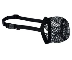 TRIXIE Antsnukis-apsauga nuo apnuodyto maisto, M-L, juodas