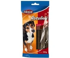 TRIXIE Soft Snack rotolinis, jautiena, 12 cm, 12 vnt.-120 g
