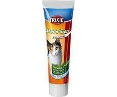 Trixie Malt'n'Grass Anti hairball pasta virškinimui, 100g