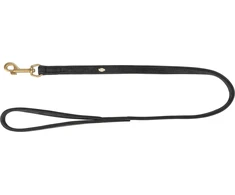 Trixie Pavadėlis miestui Pure, šunims, odinis, M–L: 1,00 m/20 mm, juodas