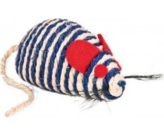 TRIXIE Pelė XXL, sizalis, su kačių mėta, 10 cm