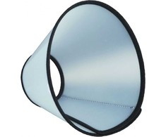 Trixie apsauginė apykaklė, plastikinė su lipnia juostele, S: 25–32 cm/12 cm