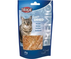 Trixie A delikatesas PREMIO Freeze džiovintų krevečių, krevečių, 25 g