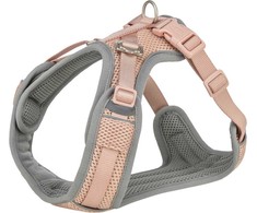„Trixie Premium FlexMesh“ petnešos, rožinės, ilgis: 63–92 cm / 25 mm, tinka mopsams ir buldogams