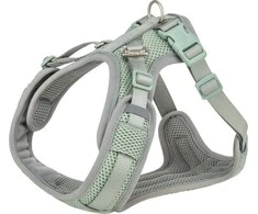 Trixie Aukščiausios kokybės „FlexMesh“ šunų petnešos, šalavijų spalvos, XS-S: 40–57 cm / 15 mm, tinka mopsams ir buldogams