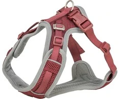 Trixie Premium FlexMesh Sangria šunų petnešos L: 63–92 cm / 25 mm, tinka mopsams ir buldogams