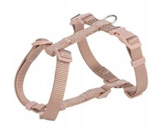 Trixie Premium, szelki H, rožinė, L: 60–87 cm/25 mm