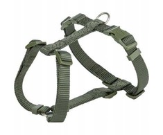 Trixie Premium, szelki typu H, šuniui, oliwkowa žalia, S–M: 42–60 cm/15 mm