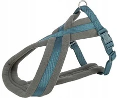 Trixie Premium Touring, petnešos šunims, benzino spalvos, S×M: 40–70 cm/20 mm