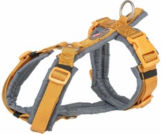 Trixie premium trekking szelki šuniui curry/grafit, L: 70–85 cm/25 mm