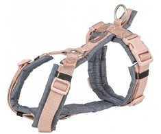 Trixie Premium trekking szelki šuniui rožinė/grafito M: 53–64 cm/20 mm