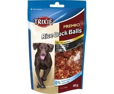 TRIXIE PREMIO Ryžių ir antienos rutuliukai, 80 g