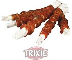 TRIXIE Denta Fun skanėstai šunims, kramtomi buivolienos suktinukai 70 g