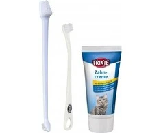 TRIXIE Rinkinys dantų higienai KATĖMS, 50 g