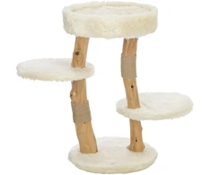 Trixie Santo, stovimas grandymo stulpas, katėms, kreminės spalvos, 73 cm, iš kriaušės medienos