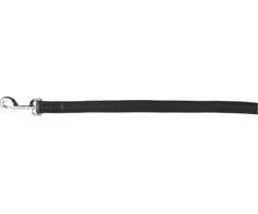 Trixie Active Comfort Leash, M–L: 1,00 m/25 mm, juodas