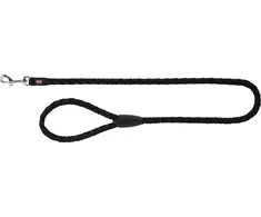 TRIXIE Cavo pavadys, S-M 1m/12mm, juodas