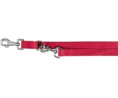 TRIXIE Premium pritaikomas pavadys, dvisluoksnis, XS 2m/10mm, raudonas