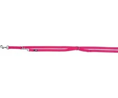 Trixie Premium reguliuojamas rogės, XS-S: 2.00 m / 15 mm, fuchsia