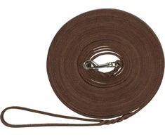 Trixie Ruszinis sekimas, stora oda, 10 m / 8 mm, tamsiai ruda