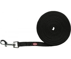 TRIXIE Tracking pavadys, gumuotas S-M 1m/15mm, juodas