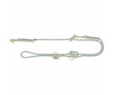 Trixie Soft Rope, smycz regulowana, šuniui, linka, XS–S: 2.00 m/o 6 mm, szałwiowa/miętowa